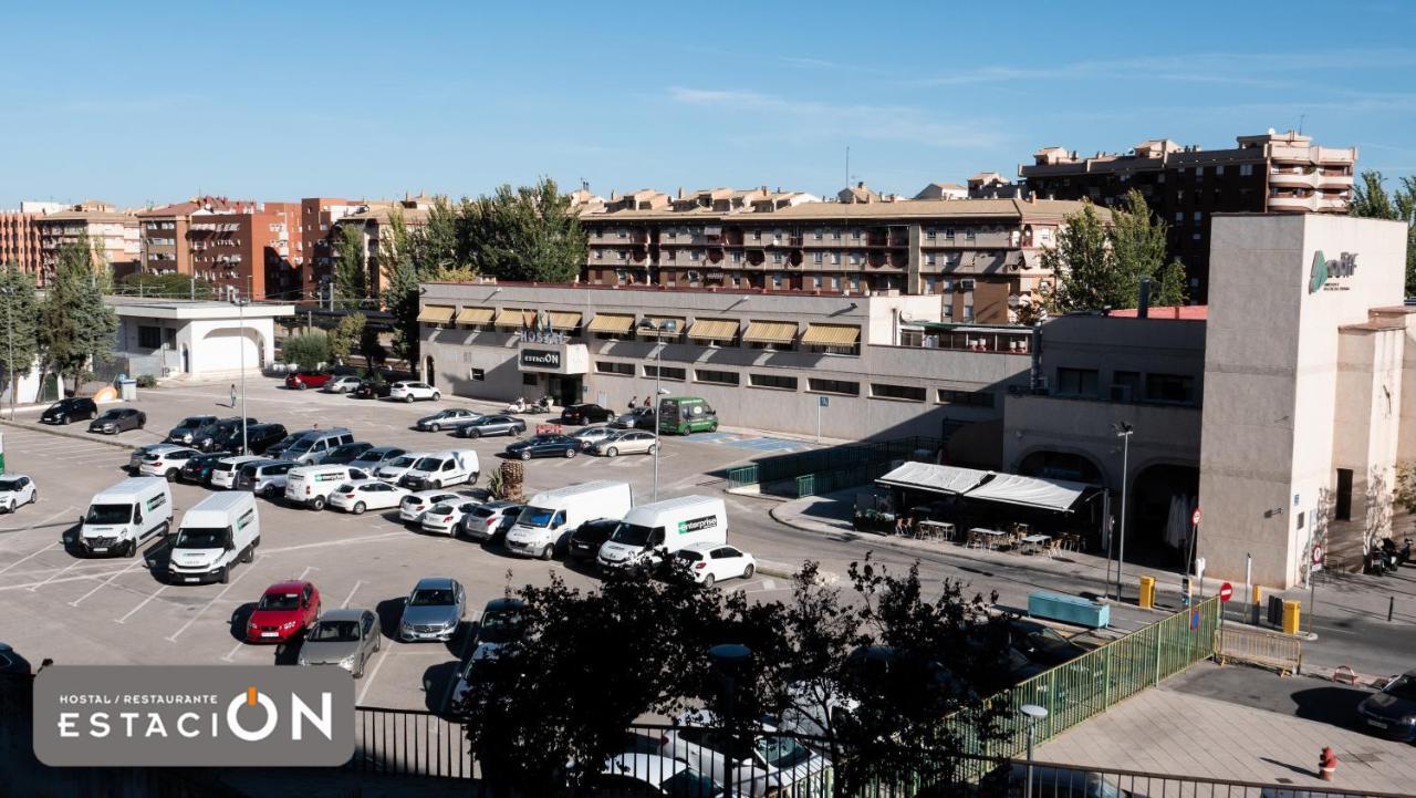 Hostal Restaurante Estacion Хаэн Экстерьер фото
